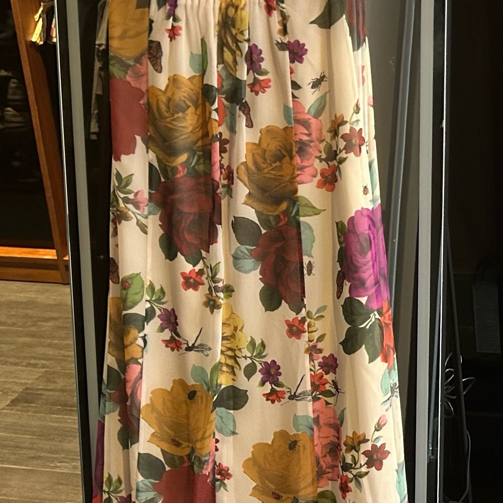 Floral Maxi Skirt - Multicolor